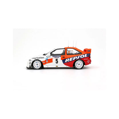 Otto 1997 Ford Escort WRC Rallye Catalunya (Sainz) White and Red 1:18