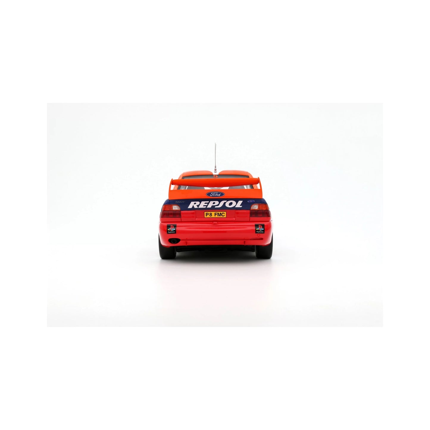 Otto 1997 Ford Escort WRC Rallye Catalunya (Sainz) White and Red 1:18