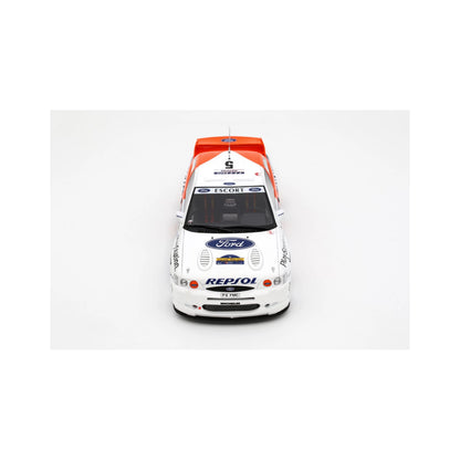 Otto 1997 Ford Escort WRC Rallye Catalunya (Sainz) White and Red 1:18