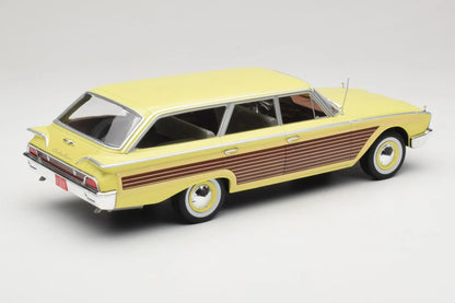 MCG 1960 Ford LTD Country Squire Yellow & Woodgrain 1:18