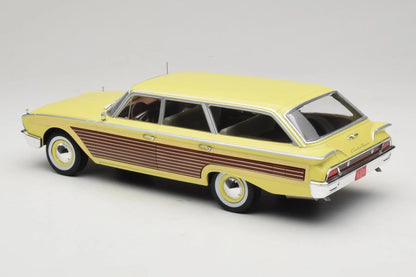MCG 1960 Ford LTD Country Squire Yellow & Woodgrain 1:18