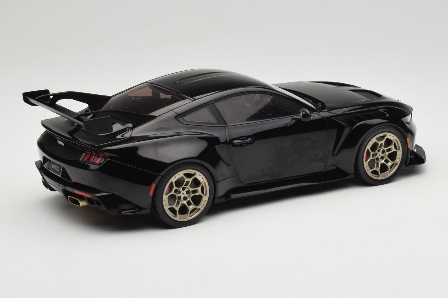 MCG 2025 Ford USA Mustang GTD 5.2L V8 Coupe Black 1:18