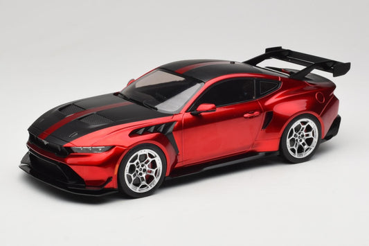 MCG 2025 Ford USA Mustang GTD 5.2L V8 Coupe Dark Red 1:18