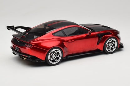 MCG 2025 Ford USA Mustang GTD 5.2L V8 Coupe Dark Red 1:18