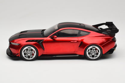 MCG 2025 Ford USA Mustang GTD 5.2L V8 Coupe Dark Red 1:18