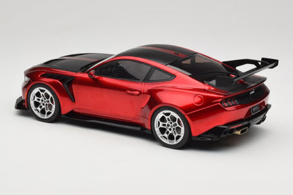 MCG 2025 Ford USA Mustang GTD 5.2L V8 Coupe Dark Red 1:18