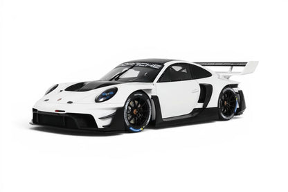 GT Spirit 2023 Porsche 911 992 GT3 R Rennsport White 1:18