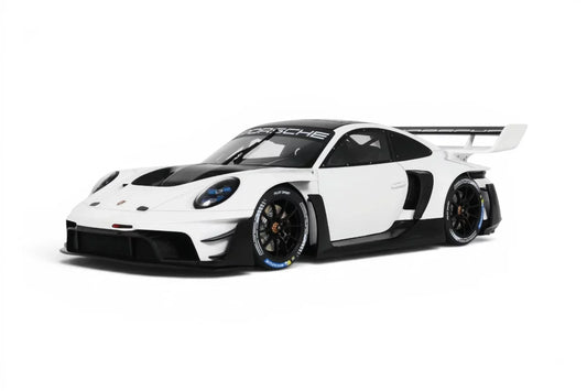 GT Spirit 2023 Porsche 911 992 GT3 R Rennsport White 1:18