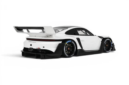 GT Spirit 2023 Porsche 911 992 GT3 R Rennsport White 1:18