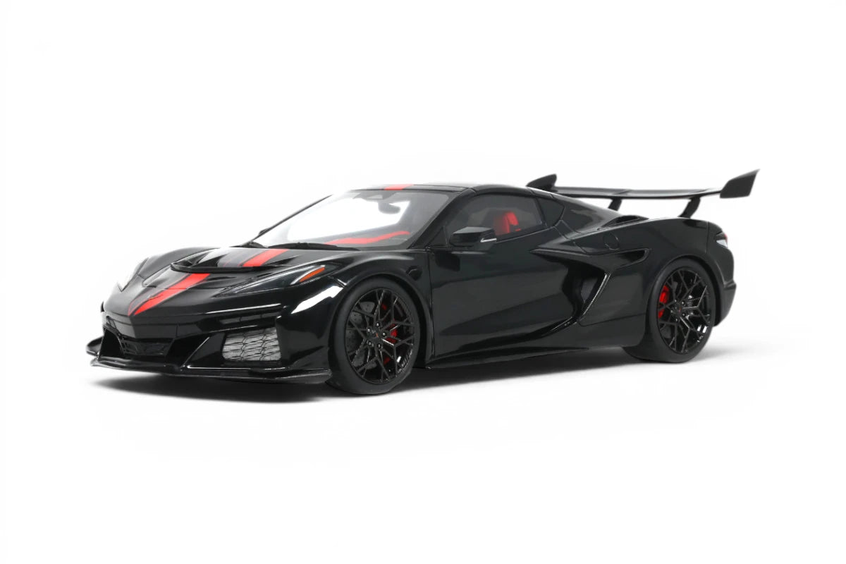 GT Spirit 2025 Chevy Corvette C8 ZR1X Black 1:18