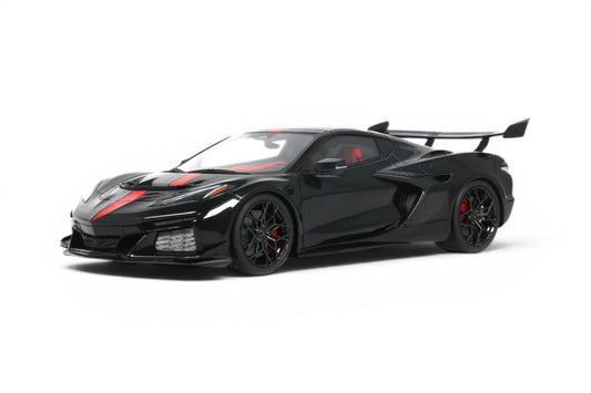 GT Spirit 2025 Chevy Corvette C8 ZR1X Black 1:18
