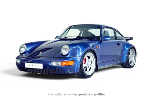 GT Spirit 1993 Porsche 911 Carrera 964 Turbo 3.6 Cobalt Blue 1:12