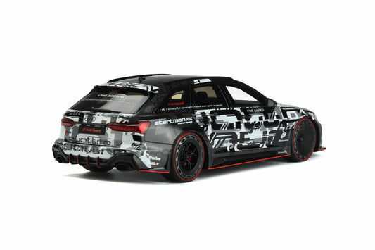 GT Spirit 2020 Audi RS6 Avant C8 Jon Olsson's Leon Black & White Camo 1:18 Resin