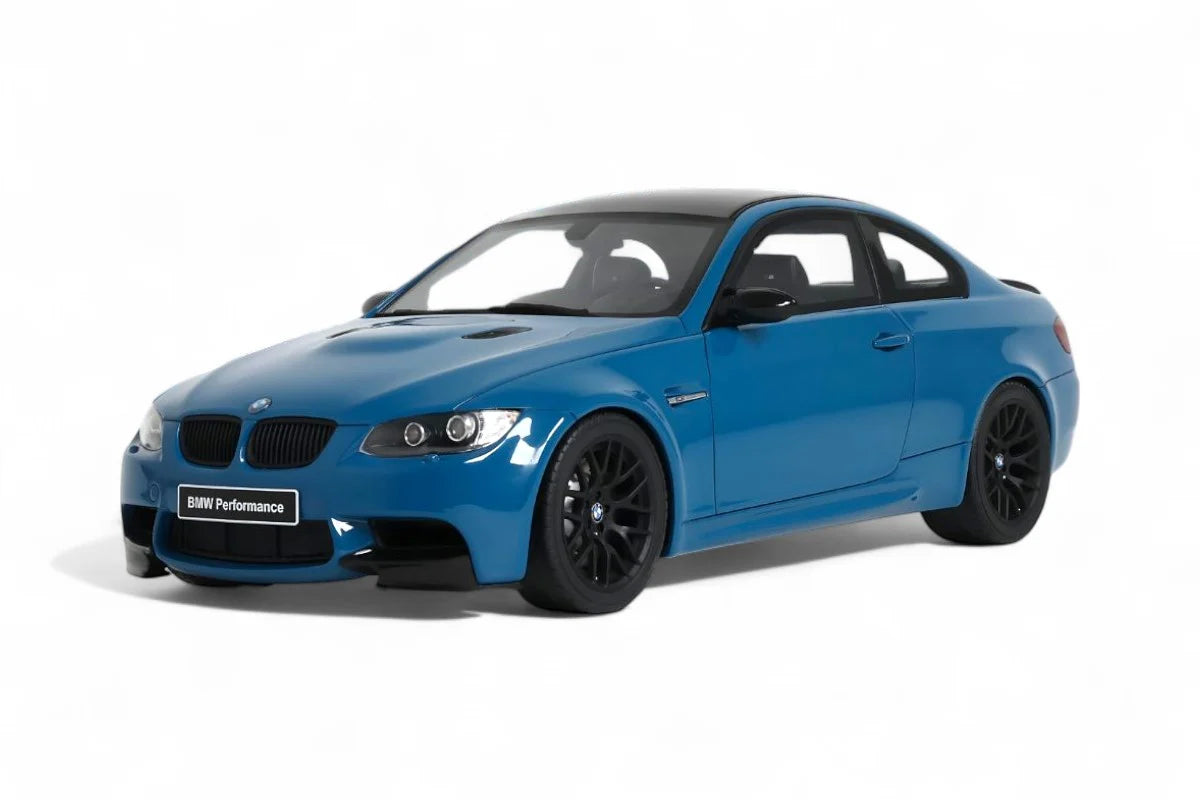 GT Spirit 2007 BMW M3 E92 Coupe Laguna Seca Blue 1:18