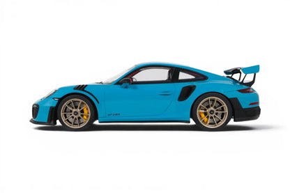 GT Spirit 2018 Porsche 911 991.2 GT2 RS Weissach Package Miami Blue 1:12