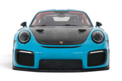 GT Spirit 2018 Porsche 911 991.2 GT2 RS Weissach Package Miami Blue 1:12