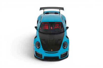 GT Spirit 2018 Porsche 911 991.2 GT2 RS Weissach Package Miami Blue 1:12