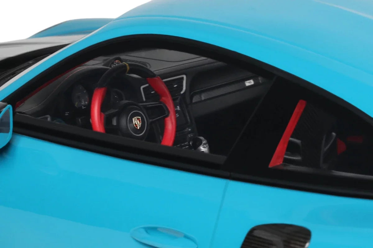 GT Spirit 2018 Porsche 911 991.2 GT2 RS Weissach Package Miami Blue 1:12