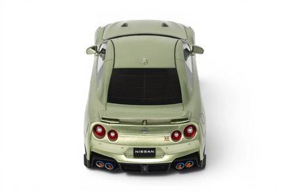 GT Spirit 2024 Nissan GT-R (R35) Skyline T-Spec Premium Edition Millenium Jade Green 1:18