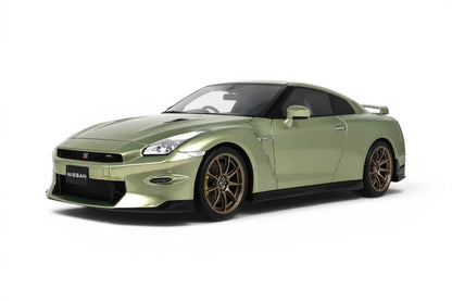 GT Spirit 2024 Nissan GT-R (R35) Skyline T-Spec Premium Edition Millenium Jade Green 1:18