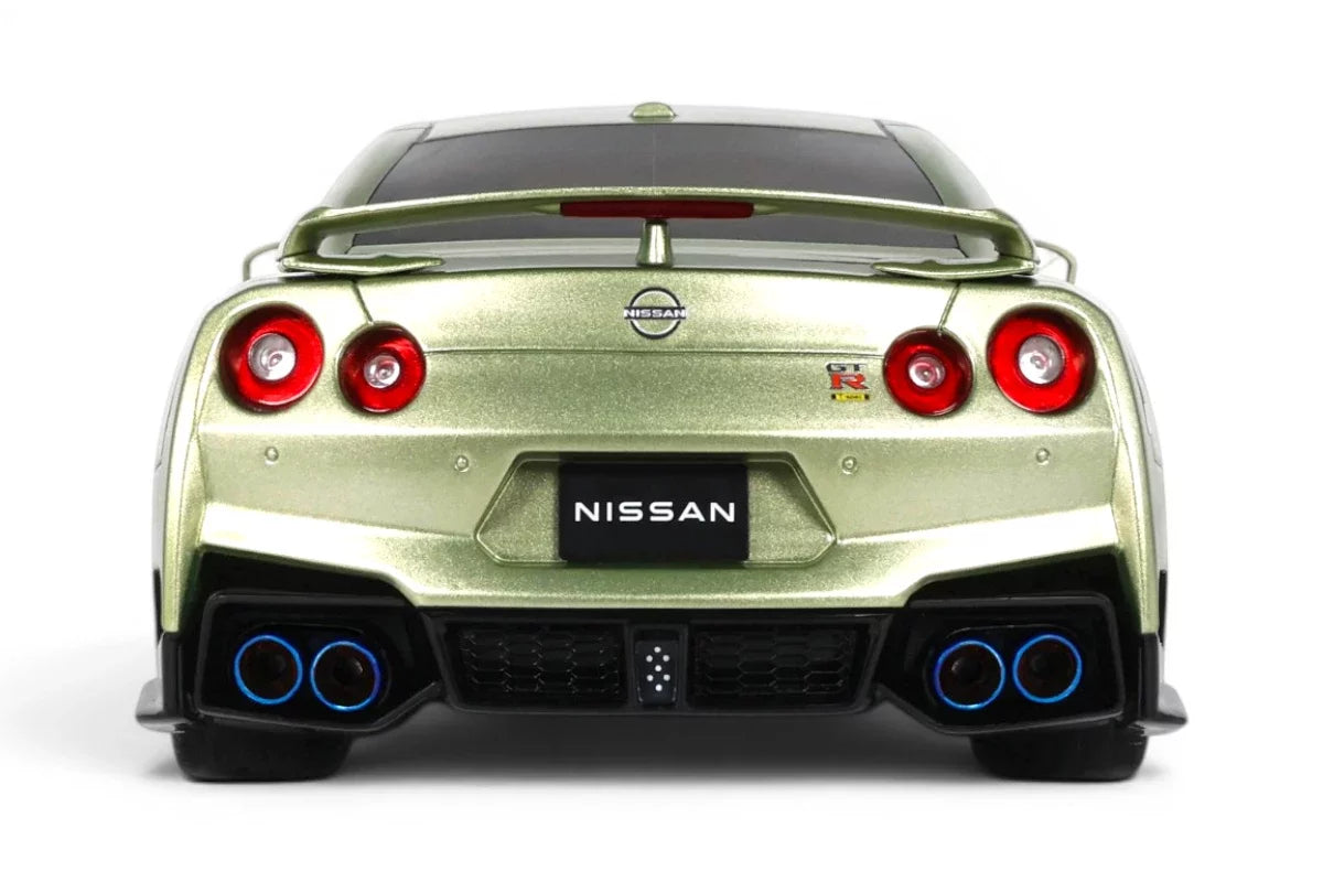 GT Spirit 2024 Nissan GT-R (R35) Skyline T-Spec Premium Edition Millenium Jade Green 1:18