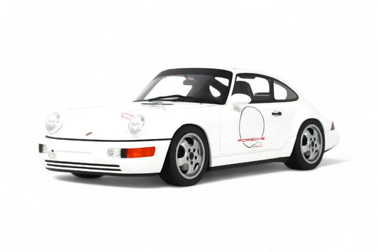 GT Spirit 1992 Porsche 911 (964) Carrera Cup USA Edition White 1:18