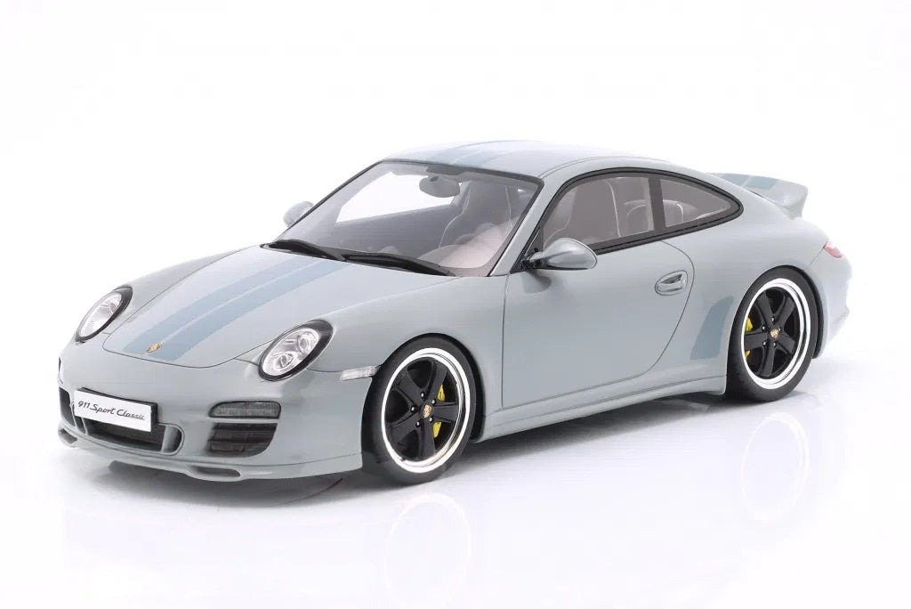GT Spirit 2009 Porsche 911 997 Sport Classic Year Sport Grey 1:18