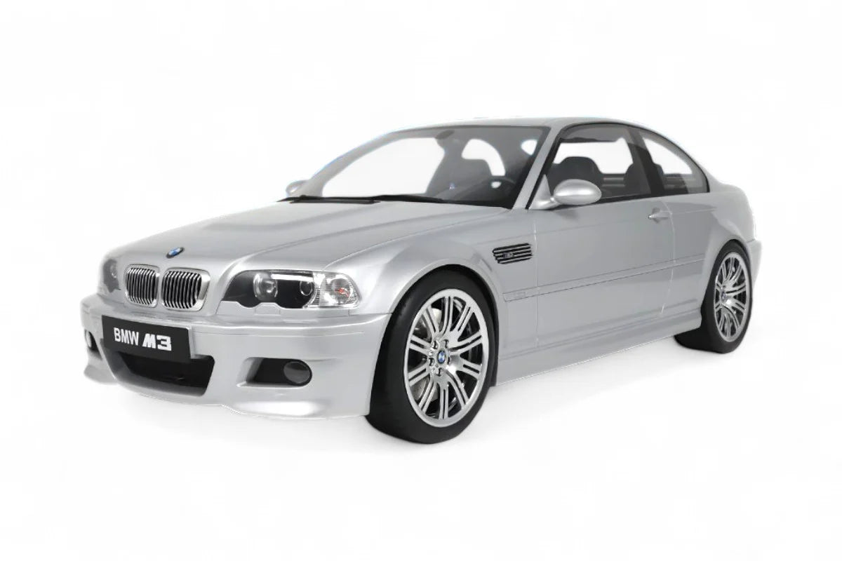 GT Spirit 2003 Silver BMW M3 E46 Silver 1:8