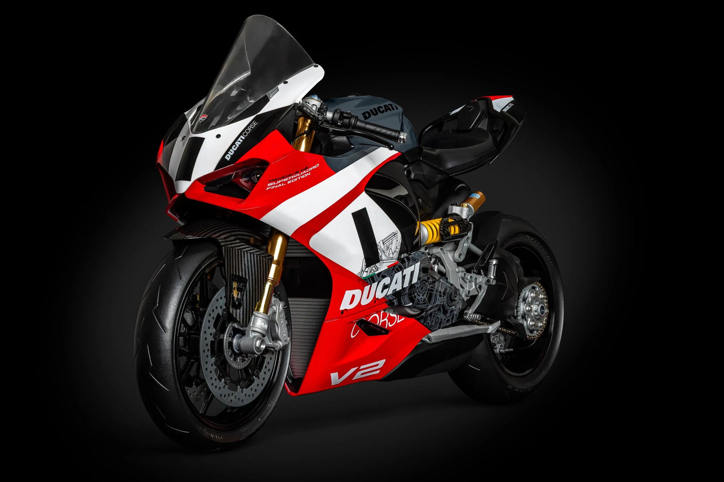 Pocher Ducati Panigale - V2 Superquadro Final Edition - 1:4 Kit