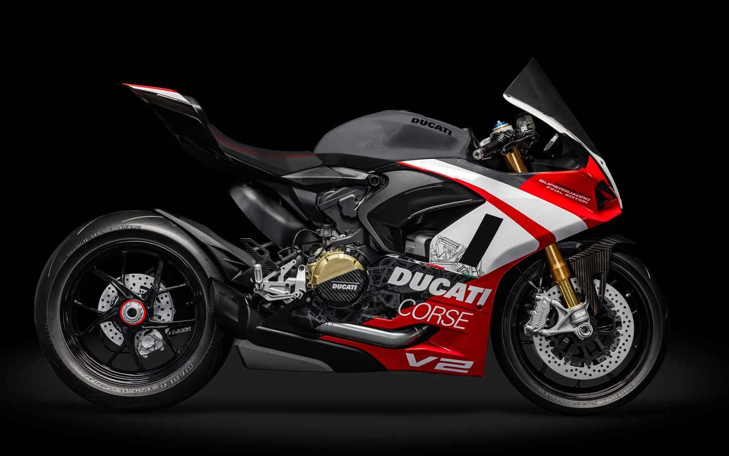 Pocher Ducati Panigale - V2 Superquadro Final Edition - 1:4 Kit