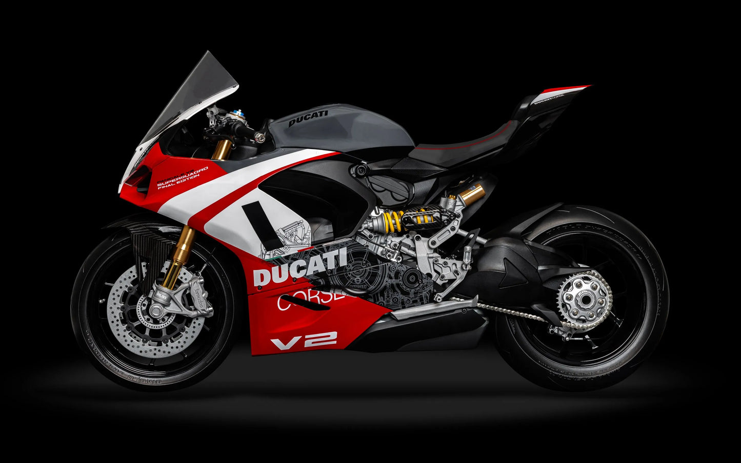 Pocher Ducati Panigale - V2 Superquadro Final Edition - 1:4 Kit