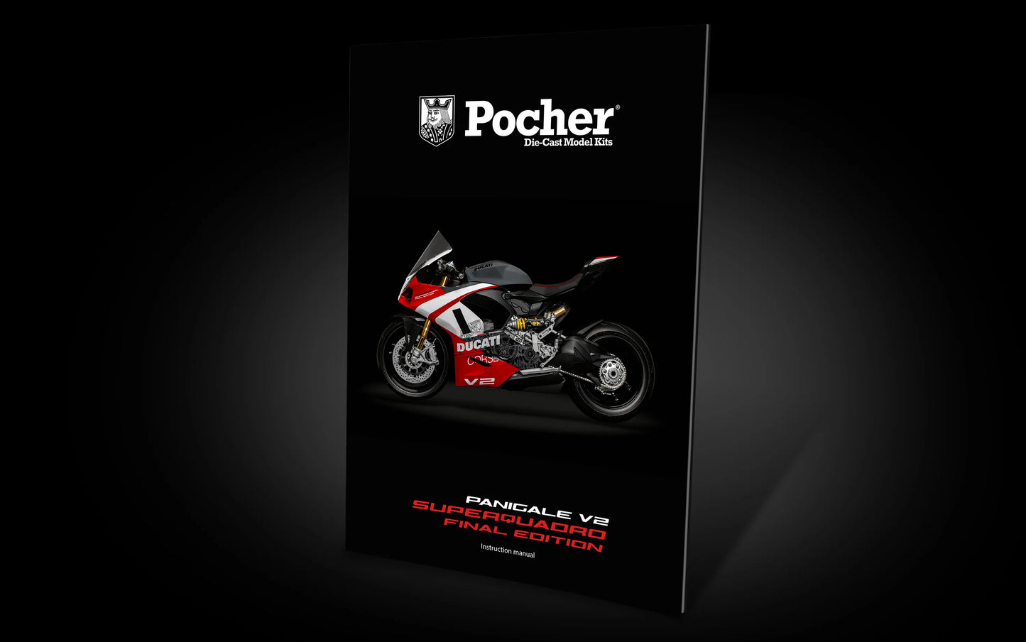 Pocher Ducati Panigale - V2 Superquadro Final Edition - 1:4 Kit