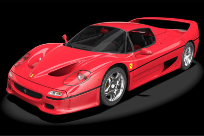 Pocher Ferrari F50 Rosso Corsa (Ferrari Red) 1:8