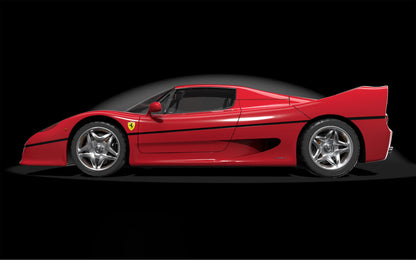 Pocher Ferrari F50 Rosso Corsa (Ferrari Red) 1:8