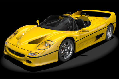 Pocher Ferrari F50 Giallo Modena (Yellow) 1:8