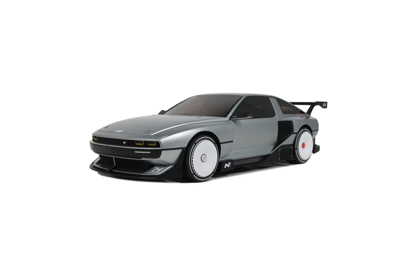 Otto 2022 Hyundai N Vision 74 Concept Car Matte Aluminum 1:18