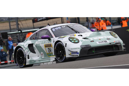 Spark-Model Porsche 911 992 GT3 R Evo26 #24 Lionspeed GP 5th 24hr Nurburgring 2026 1:18 WITH DISPLAY