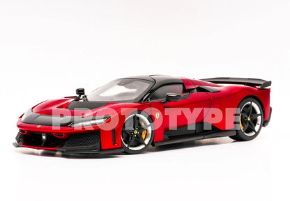 BBR 2026 Ferrari F80 Rosso (Red) Supercar Diecast w/ FULL Openings 1:18