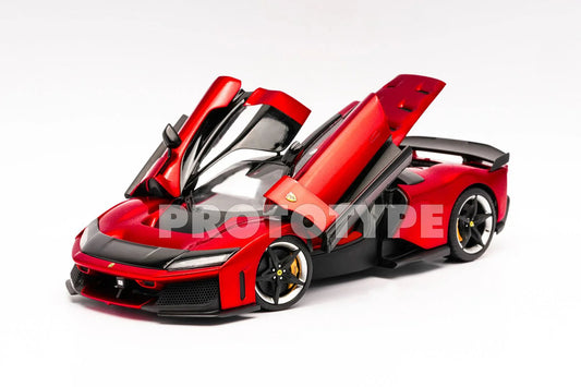 BBR 2026 Ferrari F80 Rosso (Red) Supercar Diecast w/ FULL Openings 1:18