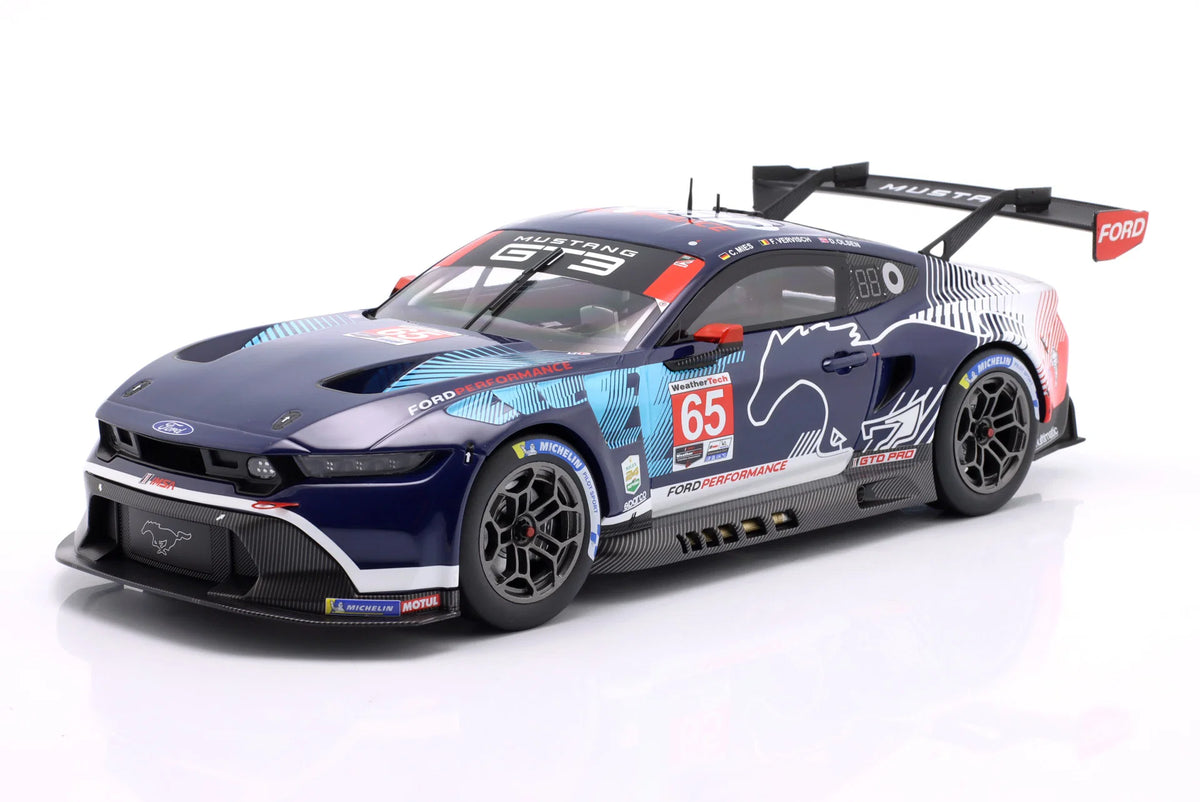 Ixo Ford Mustang GT3 Multimatic Motorsports #65 WINNER 24hr Daytona 2025 1:18