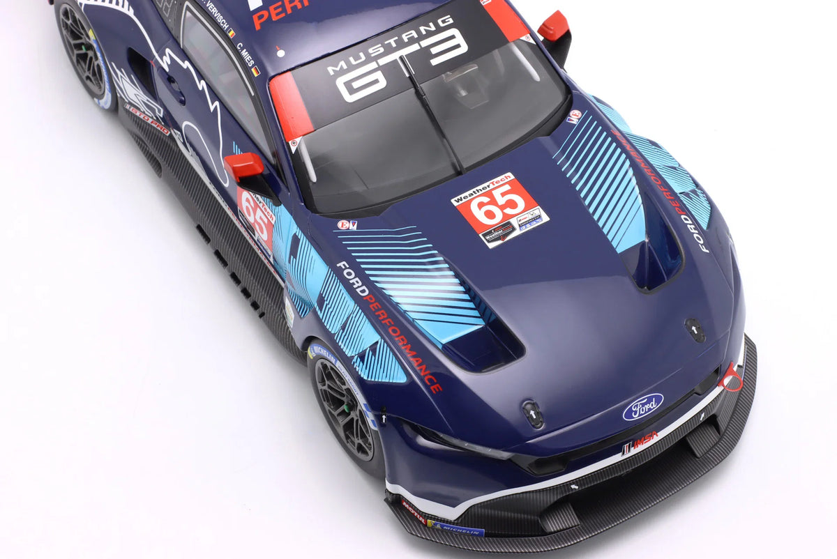 Ixo Ford Mustang GT3 Multimatic Motorsports #65 WINNER 24hr Daytona 2025 1:18