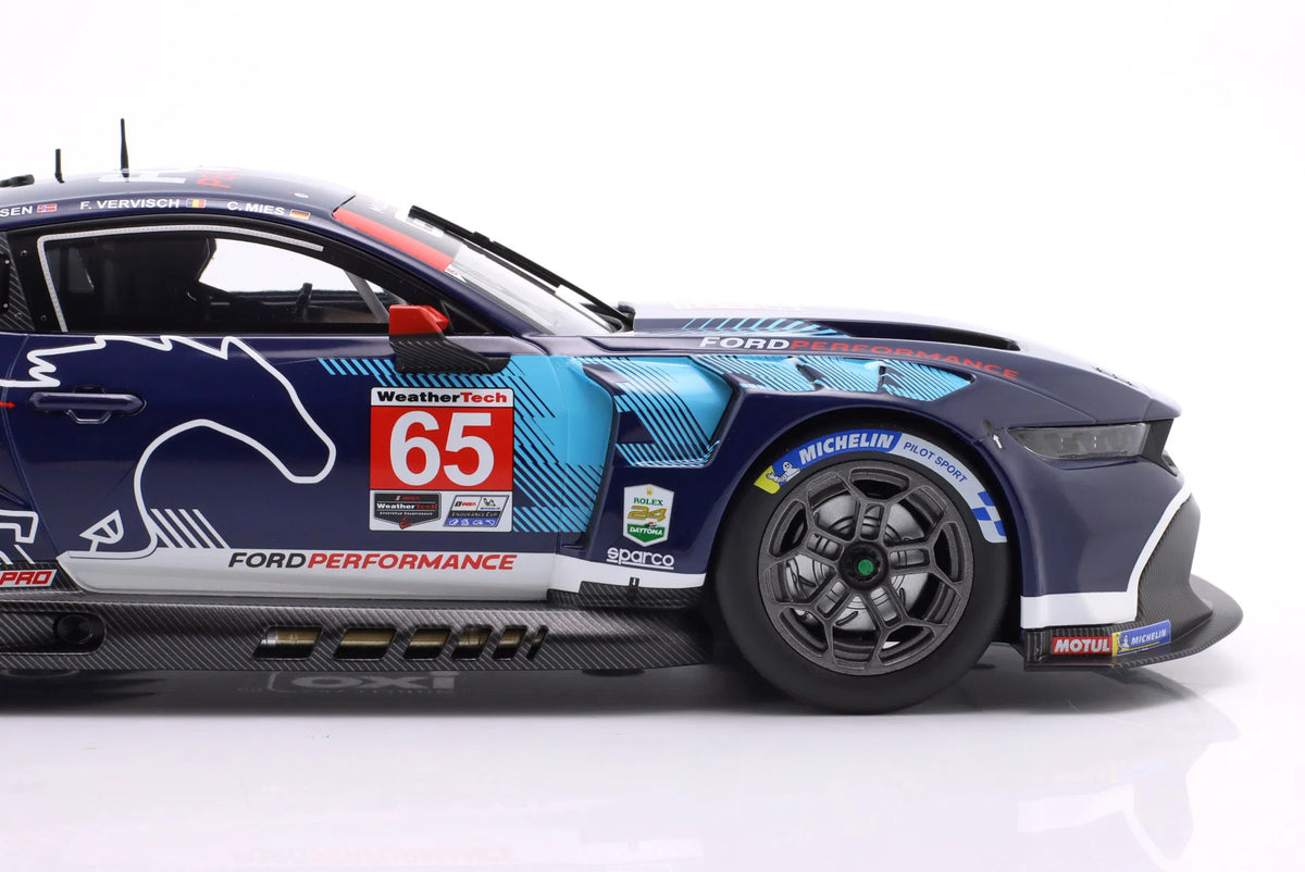 Ixo Ford Mustang GT3 Multimatic Motorsports #65 WINNER 24hr Daytona 2025 1:18