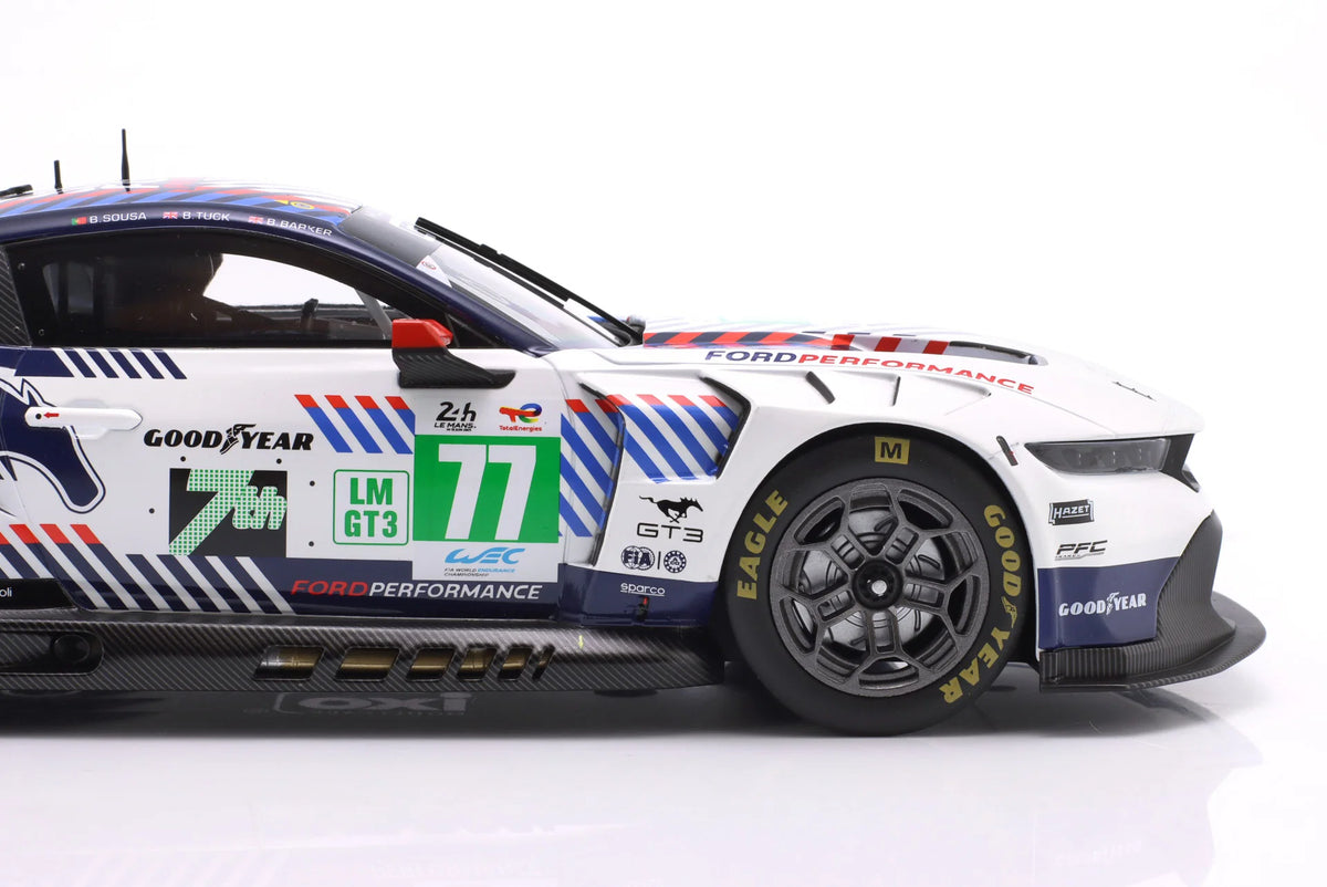 Ixo Ford Mustang GT3 Coyote #77 Team Proton Competition 24hr Le Mans 2025 1:18