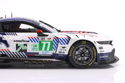 Ixo Ford Mustang GT3 Coyote #77 Team Proton Competition 24hr Le Mans 2025 1:18