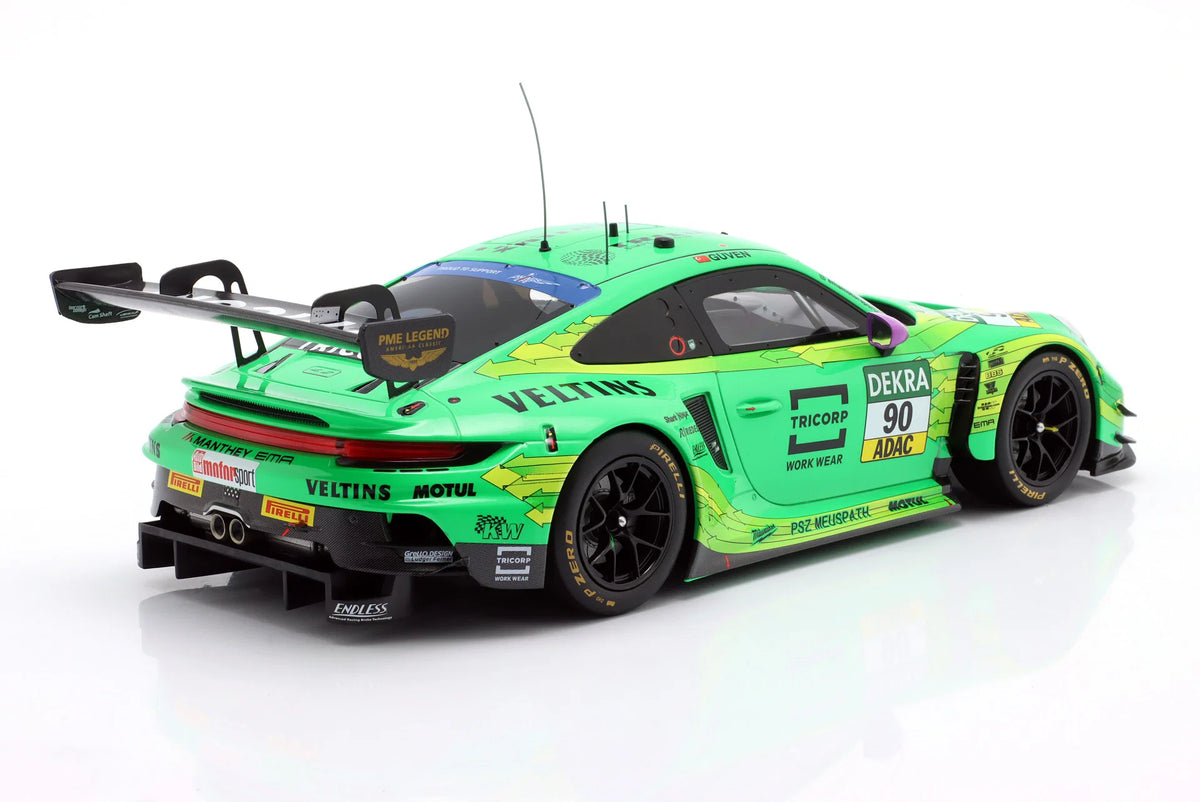 Ixo Porsche 911 992 GT3-R Manthey "Greeno" #90 DTM Champion 2025 1:18