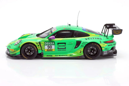 Ixo Porsche 911 992 GT3-R Manthey "Greeno" #90 DTM Champion 2025 1:18