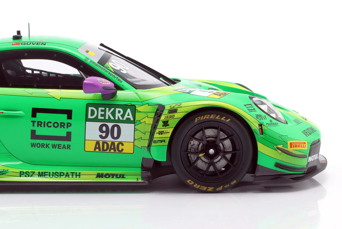 Ixo Porsche 911 992 GT3-R Manthey "Greeno" #90 DTM Champion 2025 1:18