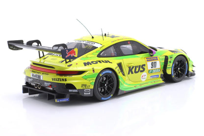 Ixo Porsche 911 992 GT3-R Manthey "Grello" #911 2nd 2025 Nurburgring 24hr 1:18