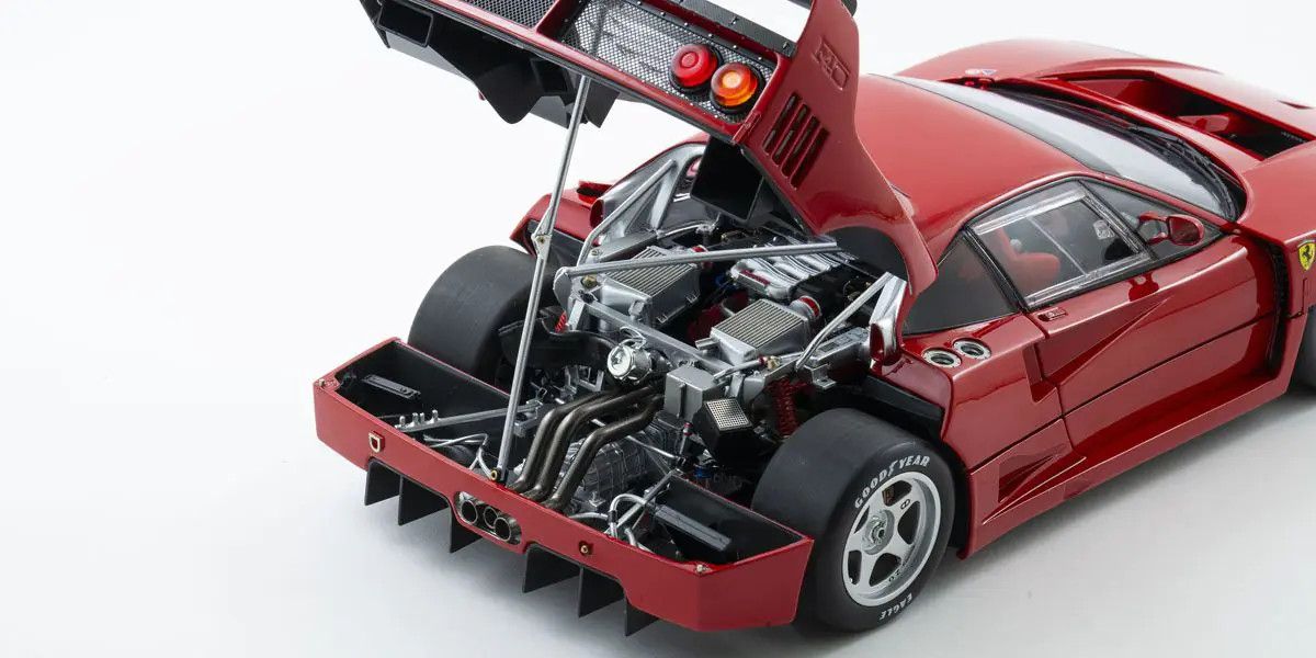 Kyosho Ferrari F40 Competizione Rossa Corsa Red 1:12
