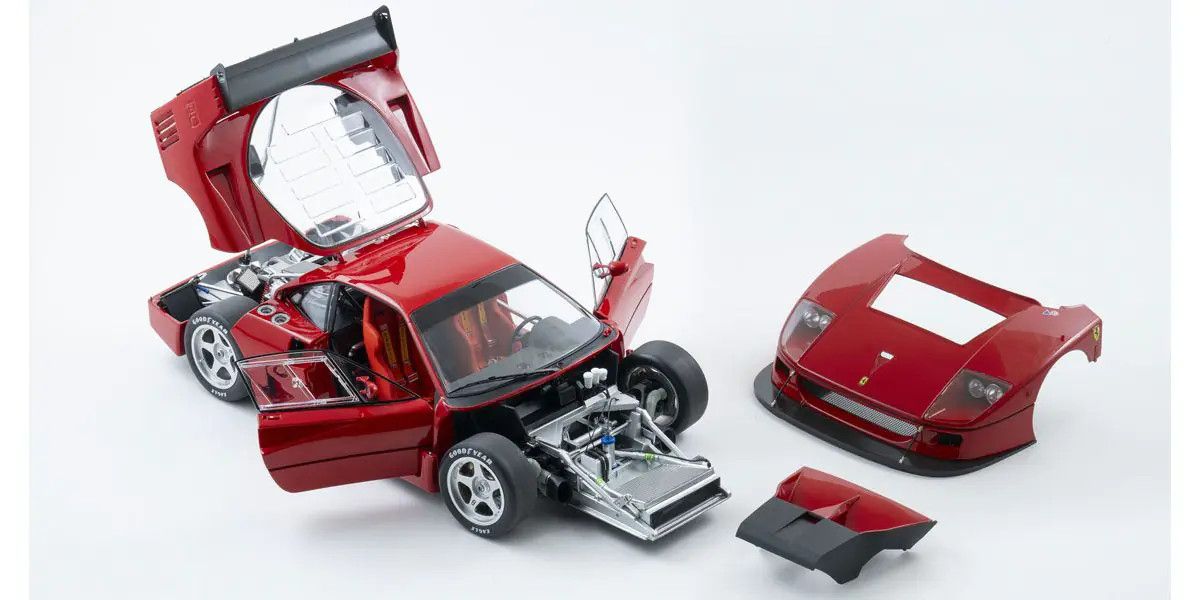 Kyosho Ferrari F40 Competizione Rossa Corsa Red 1:12